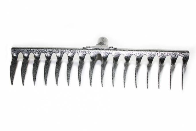 Grebla metalica 16 dinti (16T) fara coada, Micul Fermier GF-0029