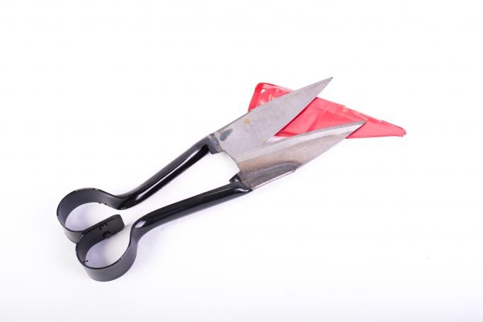 Foarfecă manuală pentru tuns oi Micul Fermier 32 cm, neagră