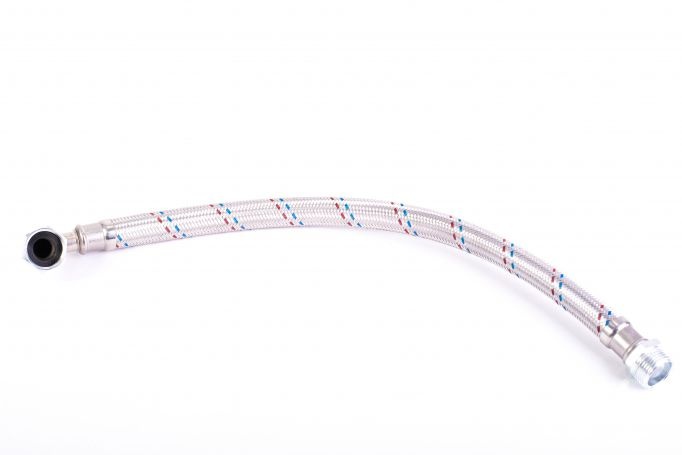 Racord flexibil cu cot pentru hidrofor 50 cm, 1