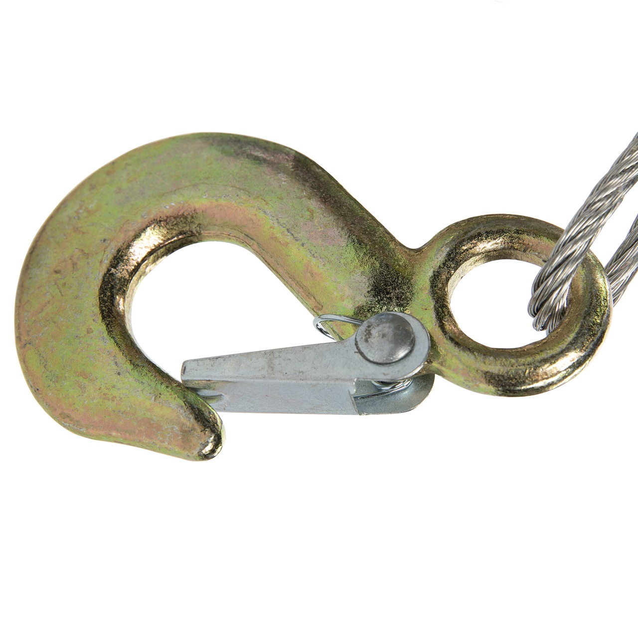 Troliu manual 450 kg (1000 lbs) cu cablu otel 10 m, frana cu clichet – Micul Fermier GF-0494