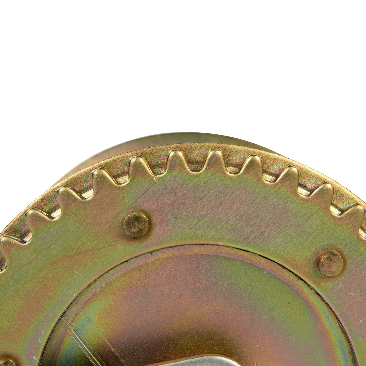 Troliu manual 450 kg (1000 lbs) cu cablu otel 10 m, frana cu clichet – Micul Fermier GF-0494