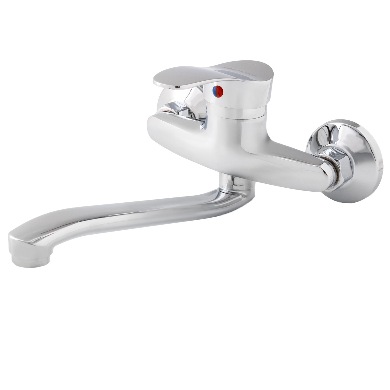 Baterie baie perete DS-91018 monocomandă, crom