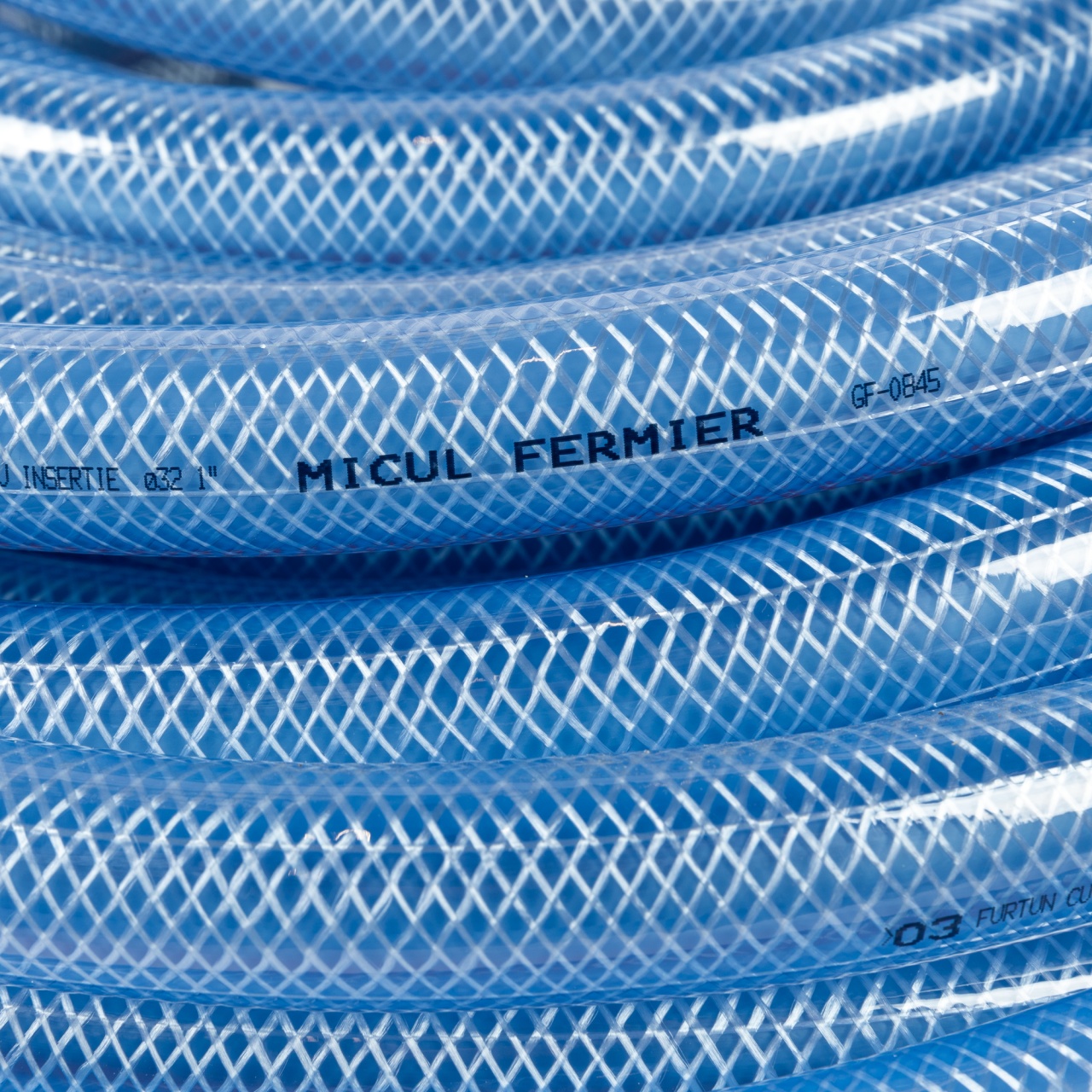 Furtun apă transparent cu inserție 1” (32 mm) 50 m – Micul Fermier GF-0845