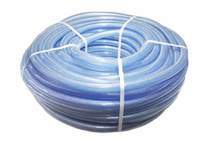 Furtun apă transparent cu inserție 1/2 inch, 50 m – Micul Fermier GF-0843