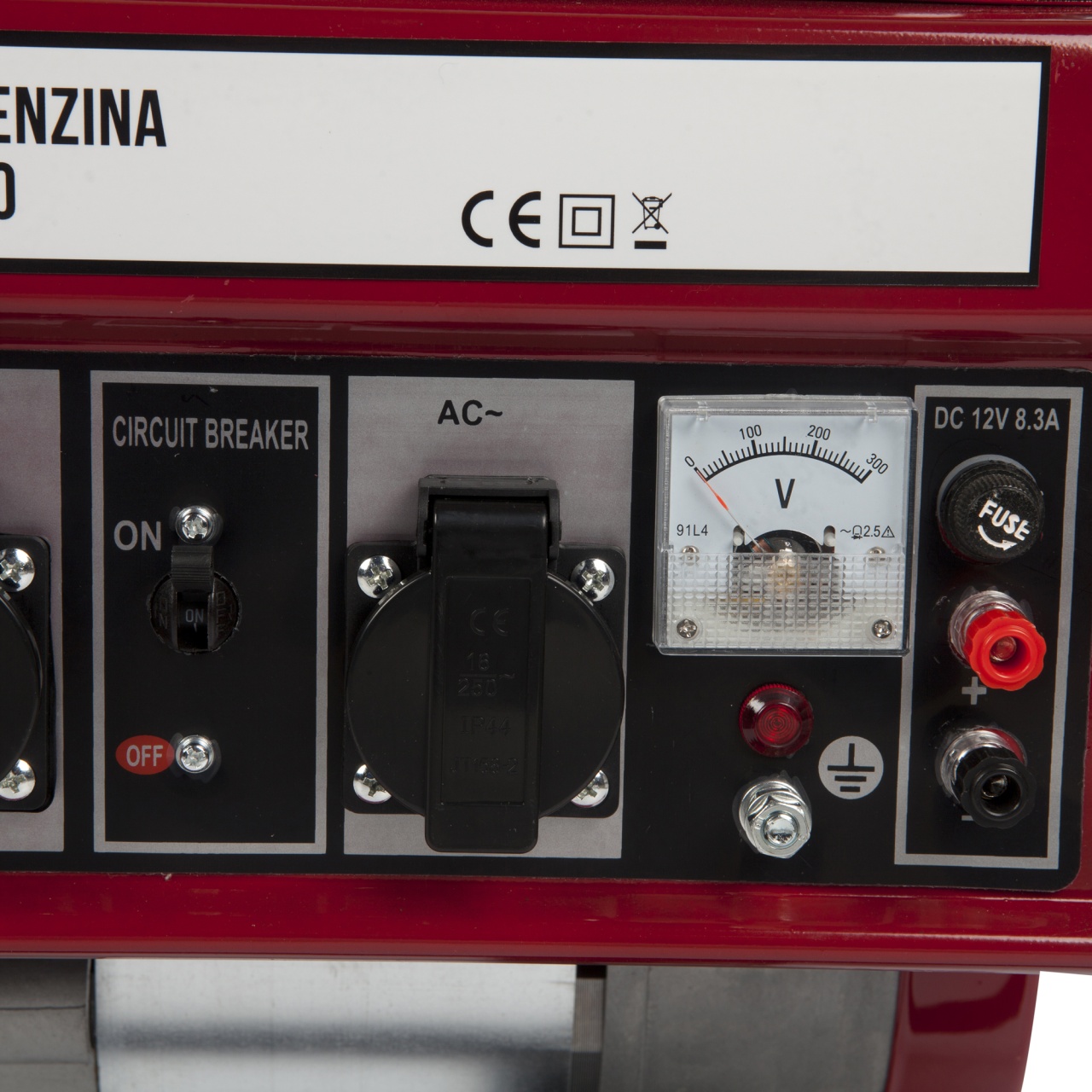 Generator pe benzină Micul Fermier MF-3500 2.8 kW (2800W), 4T, pornire manuală, AVR, 2x230V, rezervor 15L