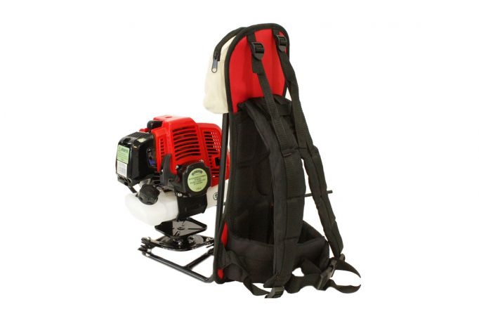 Motocoasă pe benzină tip rucsac 4.76 CP Micul Fermier GF-1550 (43cc) cu 7 accesorii