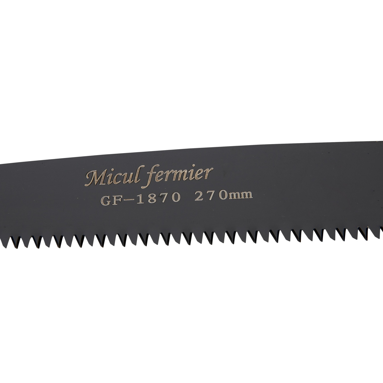 Fierăstrău de mână pentru crengi Micul Fermier GF-1870, lamă 270 mm, cu mâner ergonomic și husă