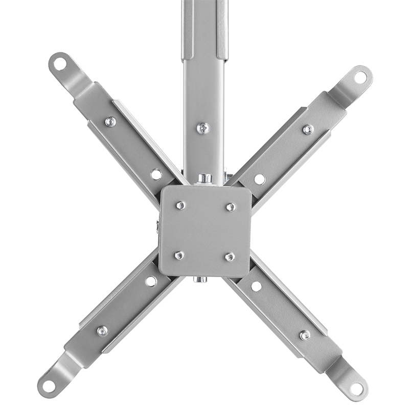 Suport de perete reglabil pentru proiector/retroproiector, 43–65 cm, max. 10 kg, gri