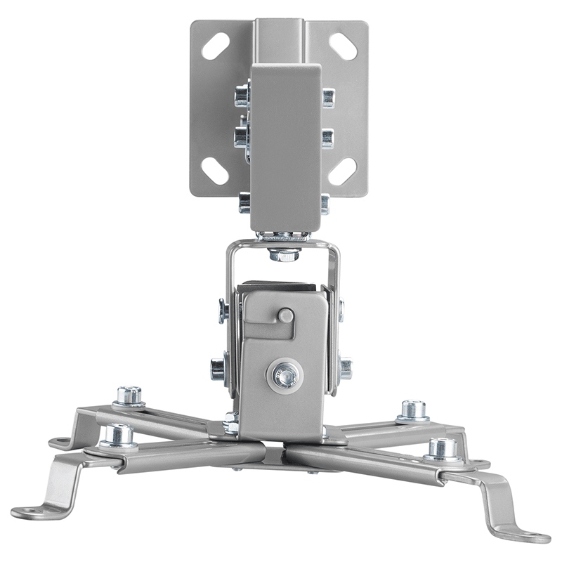 Suport de perete reglabil pentru proiector/retroproiector, 43–65 cm, max. 10 kg, gri