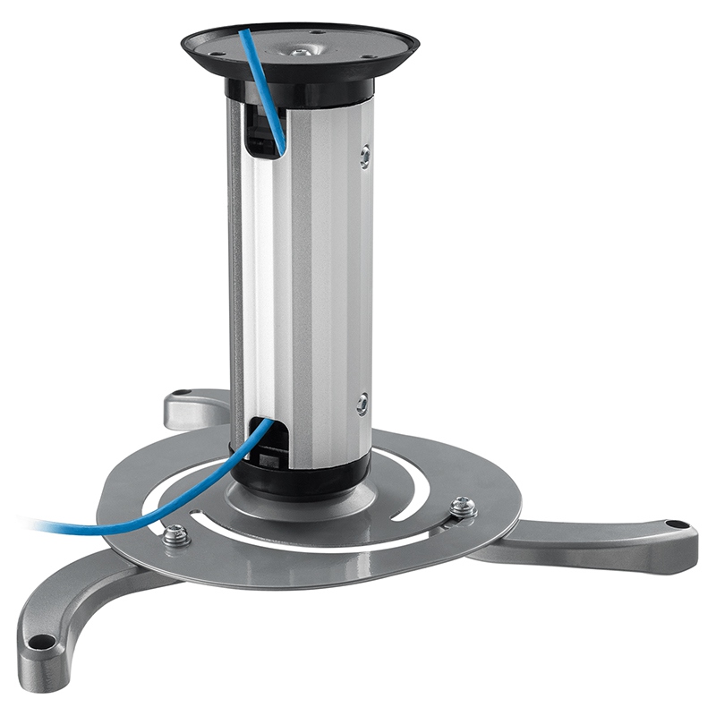 Suport proiector de tavan Cabletech, gri, max. 10 kg