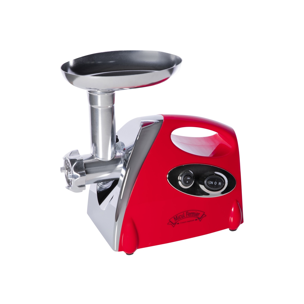 Mașină de tocat carne electrică 1400W MGR roșie – Micul Fermier