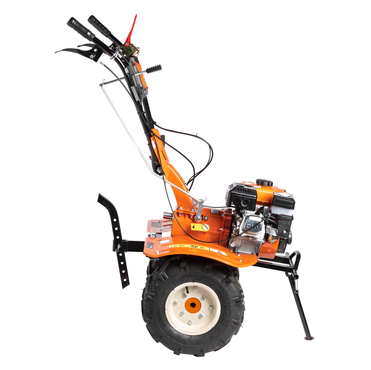 Motocultor Detoolz 8.5 CP 212cc pe benzină 4T, 3 viteze (2+1), cu roți 500-8