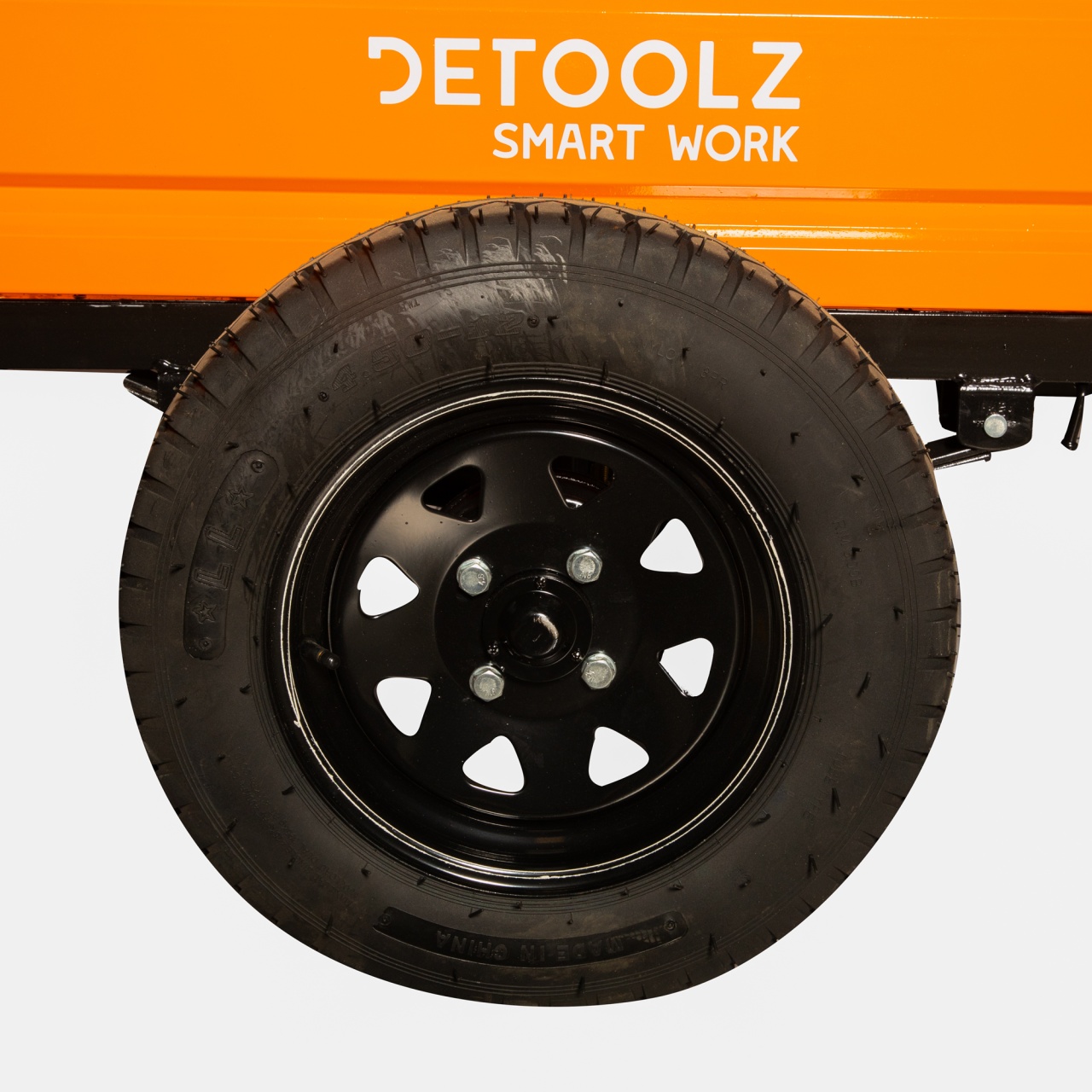 Remorcă motocultor basculabilă 600 kg cu extensie laterală 180 mm Detoolz DZ-M148