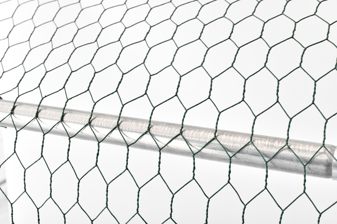 Tarc/Coteț pentru păsări 3x6x2 m Micul Fermier G01 – țarc găini cu plasă galvanizată și acoperiș anti-UV