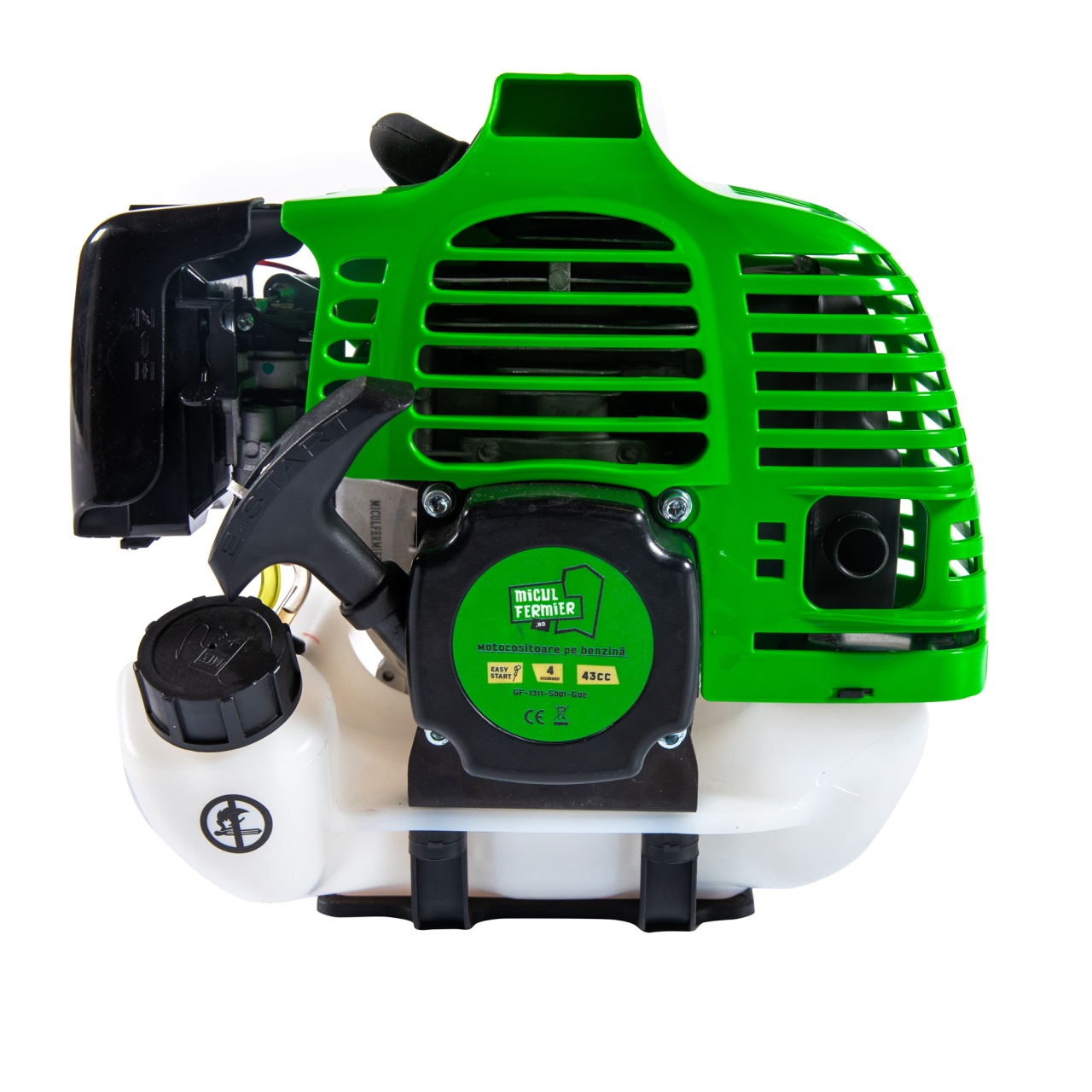 Motocositoare pe benzină Micul Fermier 3.4 CP, 43cc, 4 accesorii, pornire rapidă – GF-1311-S001-G02