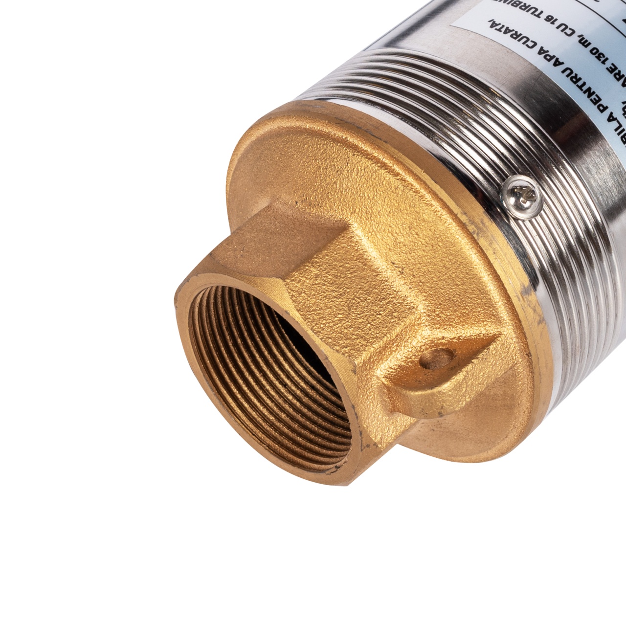 Pompa submersibila pentru apa curata Micul Fermier MF-PS1013-G01, 1.1 kW, 5400 l/h, 130 m, 16 turbine