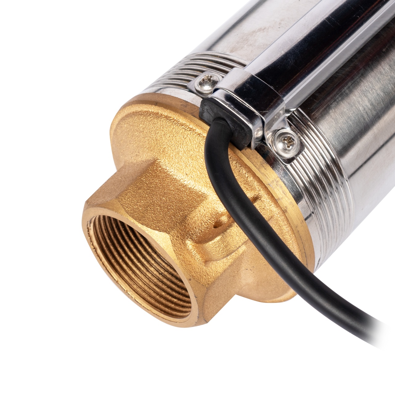 Pompa submersibila pentru apa curata Micul Fermier MF-PS1013-G01, 1.1 kW, 5400 l/h, 130 m, 16 turbine