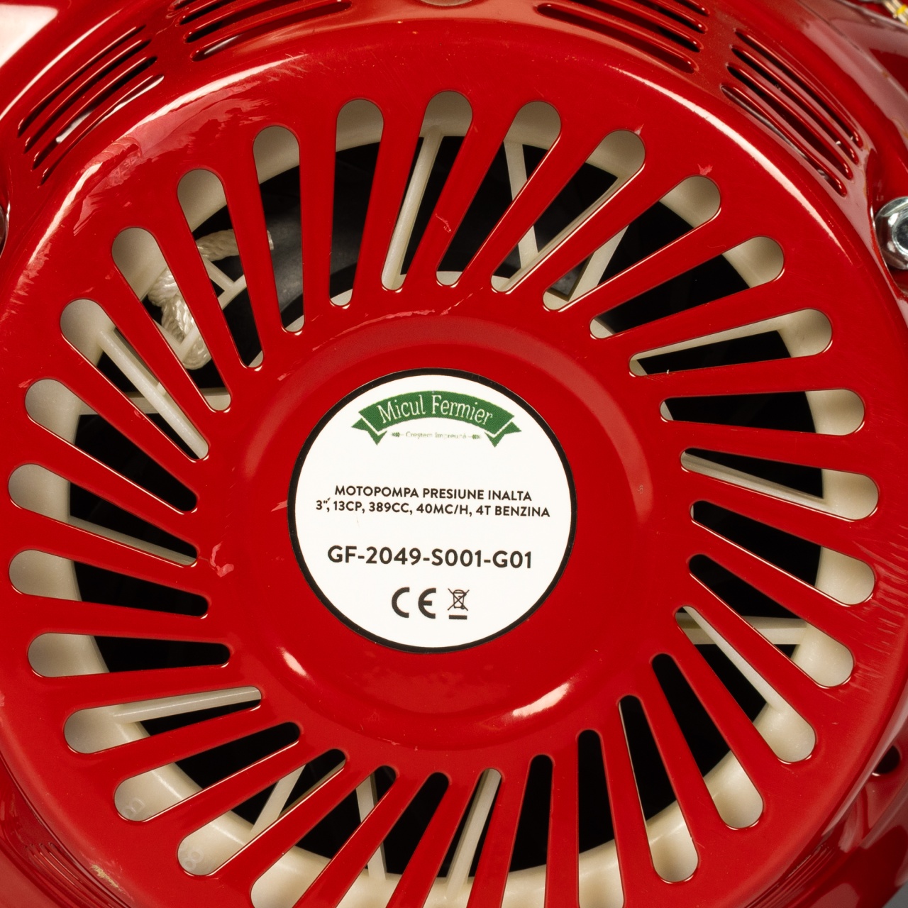 Motopompă pe benzină Micul Fermier 13 CP 389cc 4T, racord 2.5