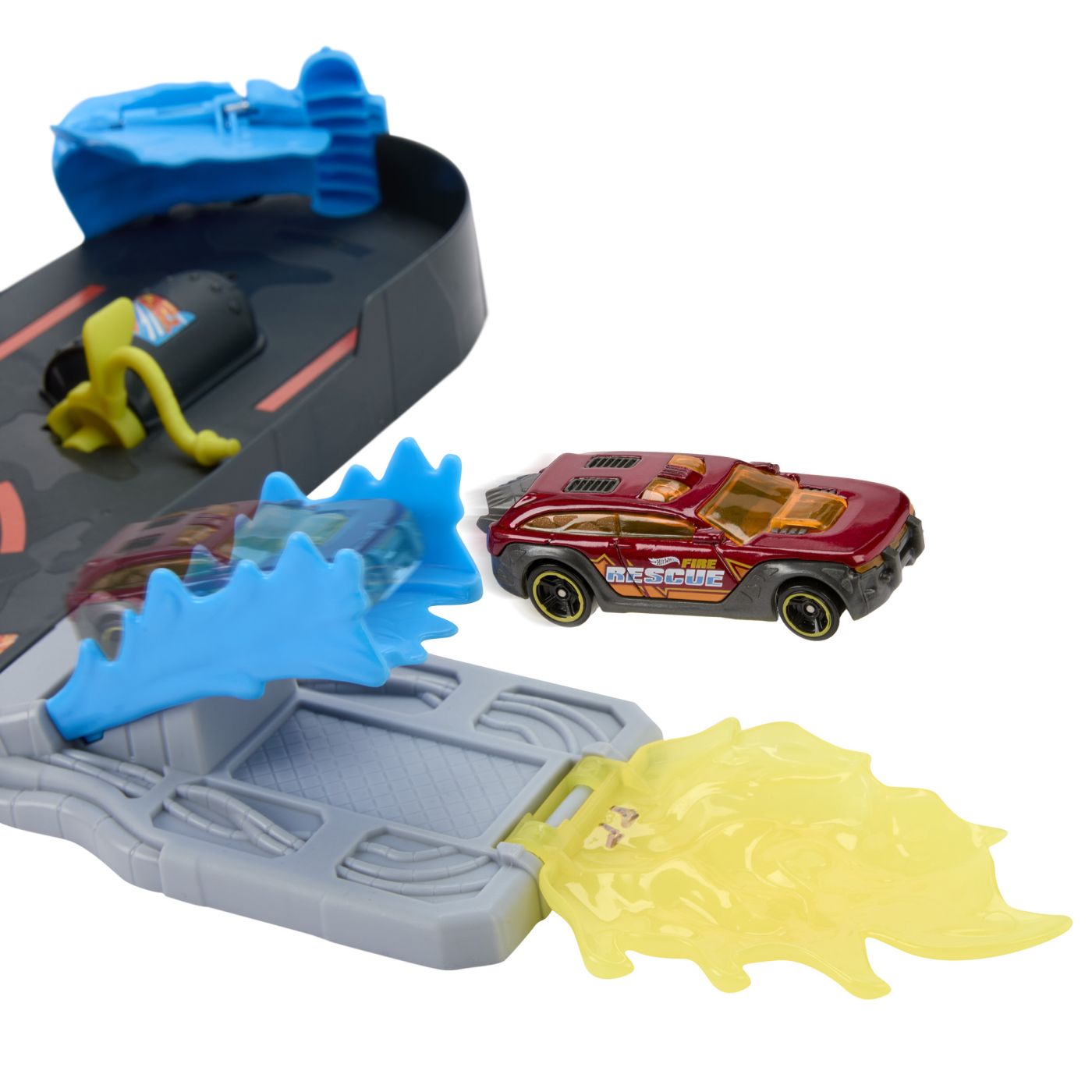 HOT WHEELS CITY SET DE JOACA SUPER STATIE DE POMPIERI CU MASINUTA INCLUSA SuperHeroes ToysZone