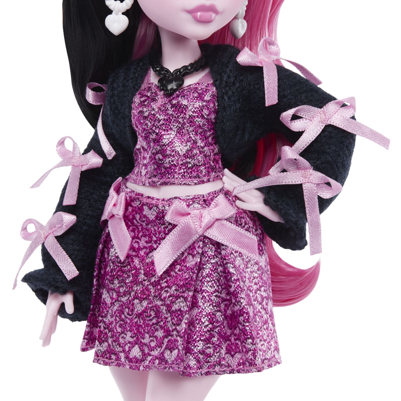 MONSTER HIGH PAPUSA DRACULAURA CU ACCESORII SuperHeroes ToysZone