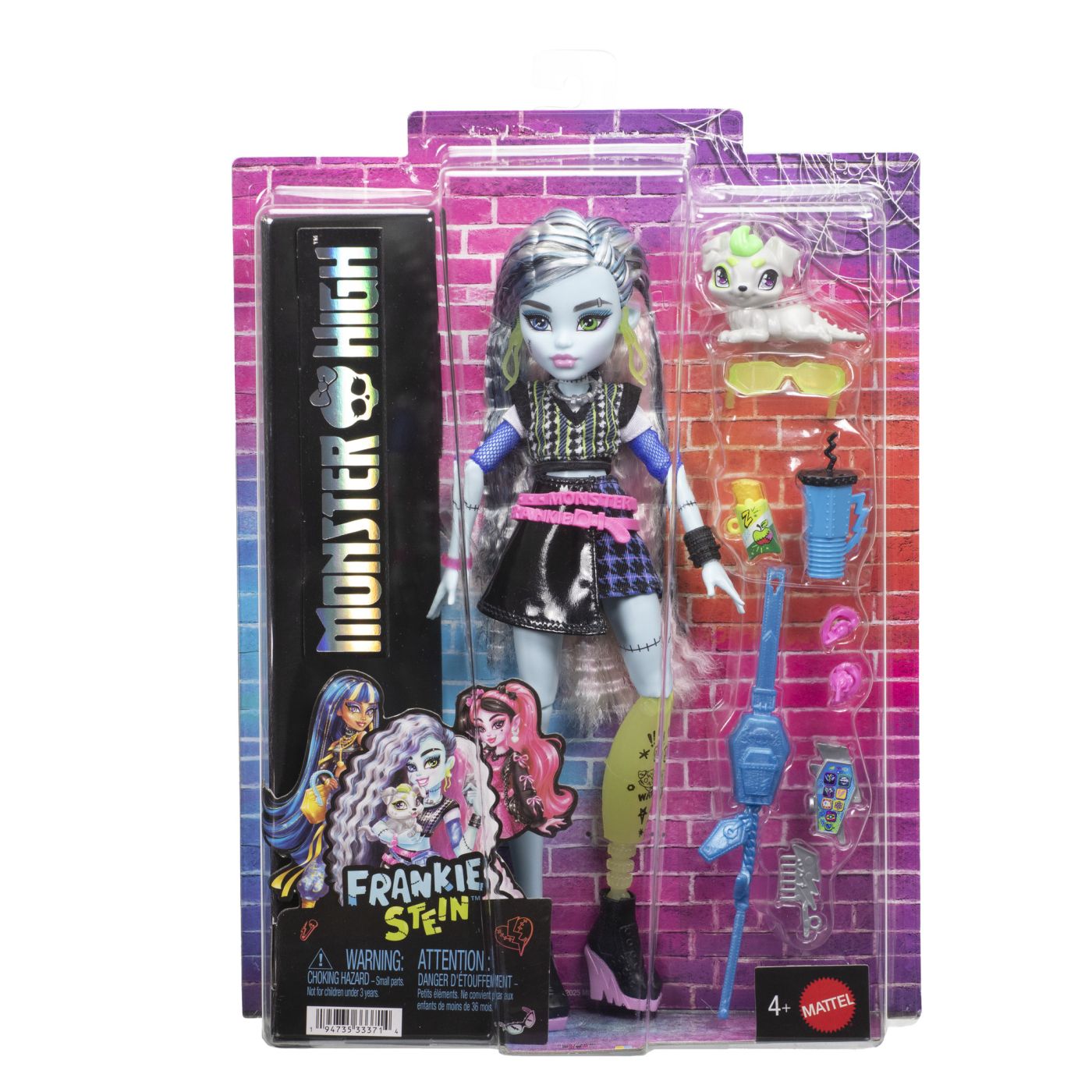 MONSTER HIGH PAPUSA FRANKIE STEIN CU ACCESORII SuperHeroes ToysZone