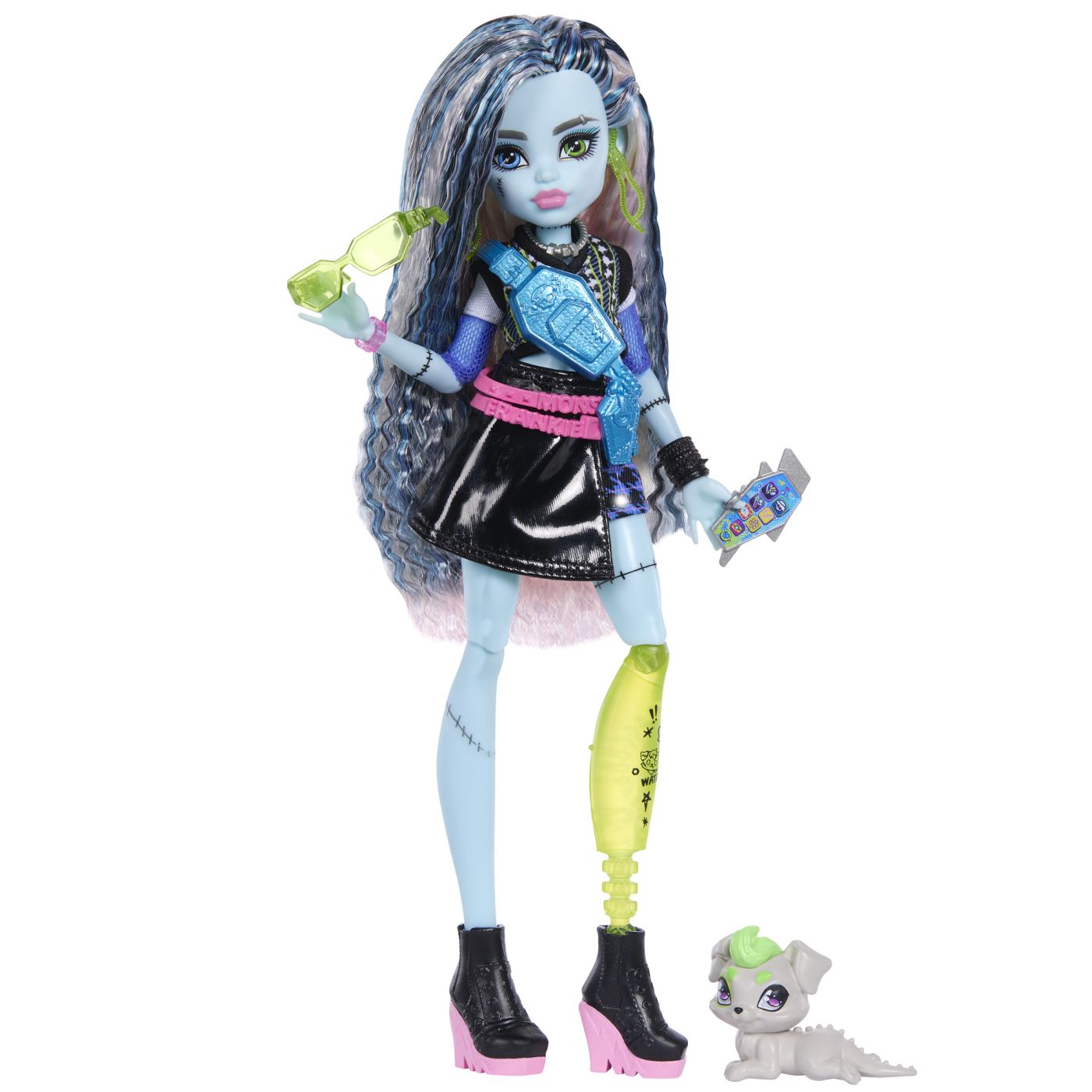 MONSTER HIGH PAPUSA FRANKIE STEIN CU ACCESORII SuperHeroes ToysZone