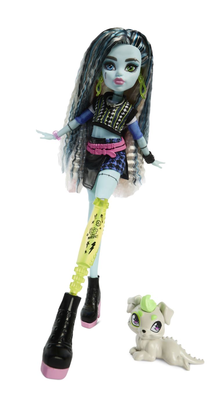MONSTER HIGH PAPUSA FRANKIE STEIN CU ACCESORII SuperHeroes ToysZone