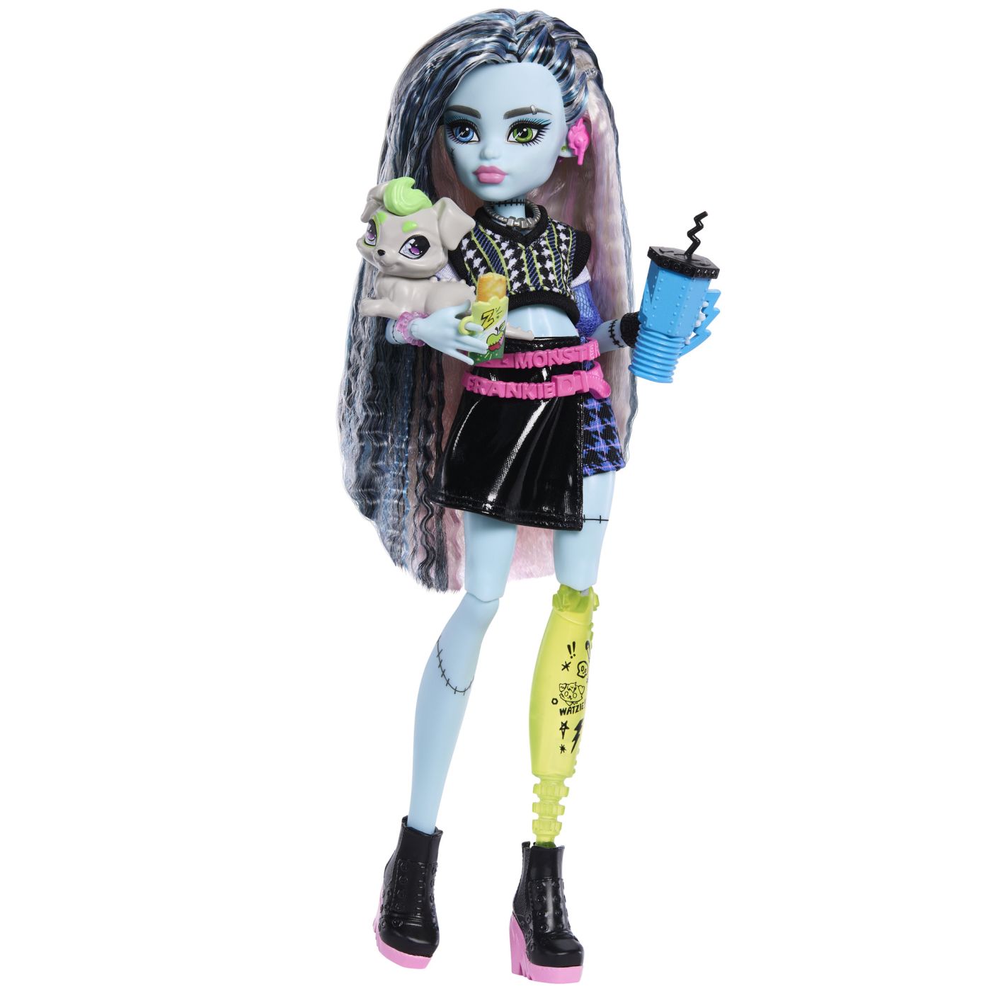 MONSTER HIGH PAPUSA FRANKIE STEIN CU ACCESORII SuperHeroes ToysZone