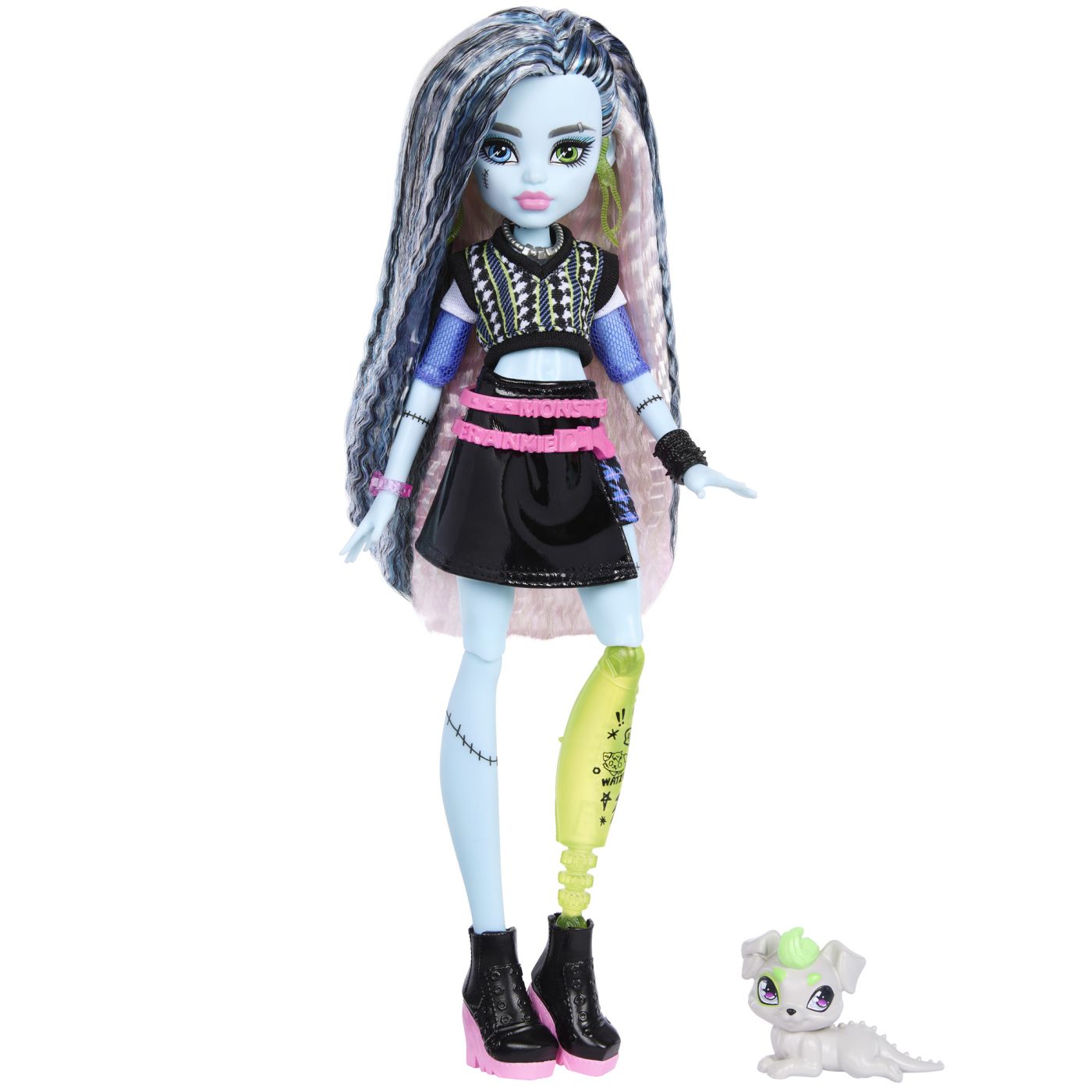 MONSTER HIGH PAPUSA FRANKIE STEIN CU ACCESORII SuperHeroes ToysZone