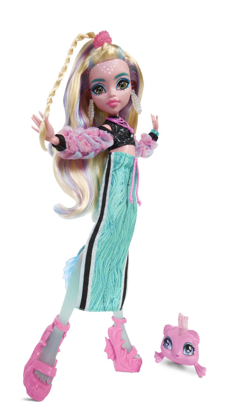 MONSTER HIGH PAPUSA LAGOONA BLUE CU ACCESORII SuperHeroes ToysZone