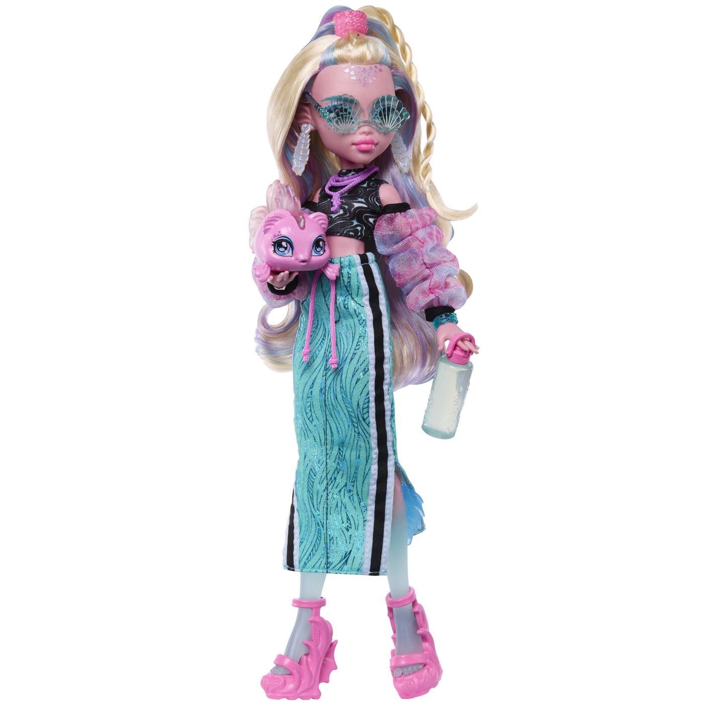 MONSTER HIGH PAPUSA LAGOONA BLUE CU ACCESORII SuperHeroes ToysZone