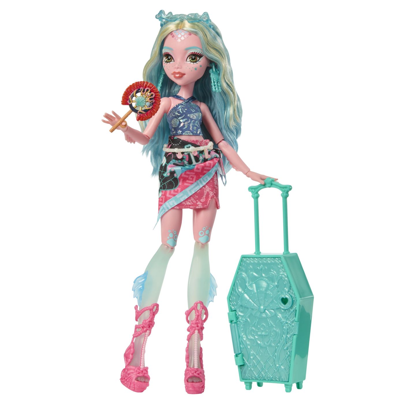 MONSTER HIGH SKULLTIMATE SECRET PAPUSA LAGOONA BLUE SuperHeroes ToysZone