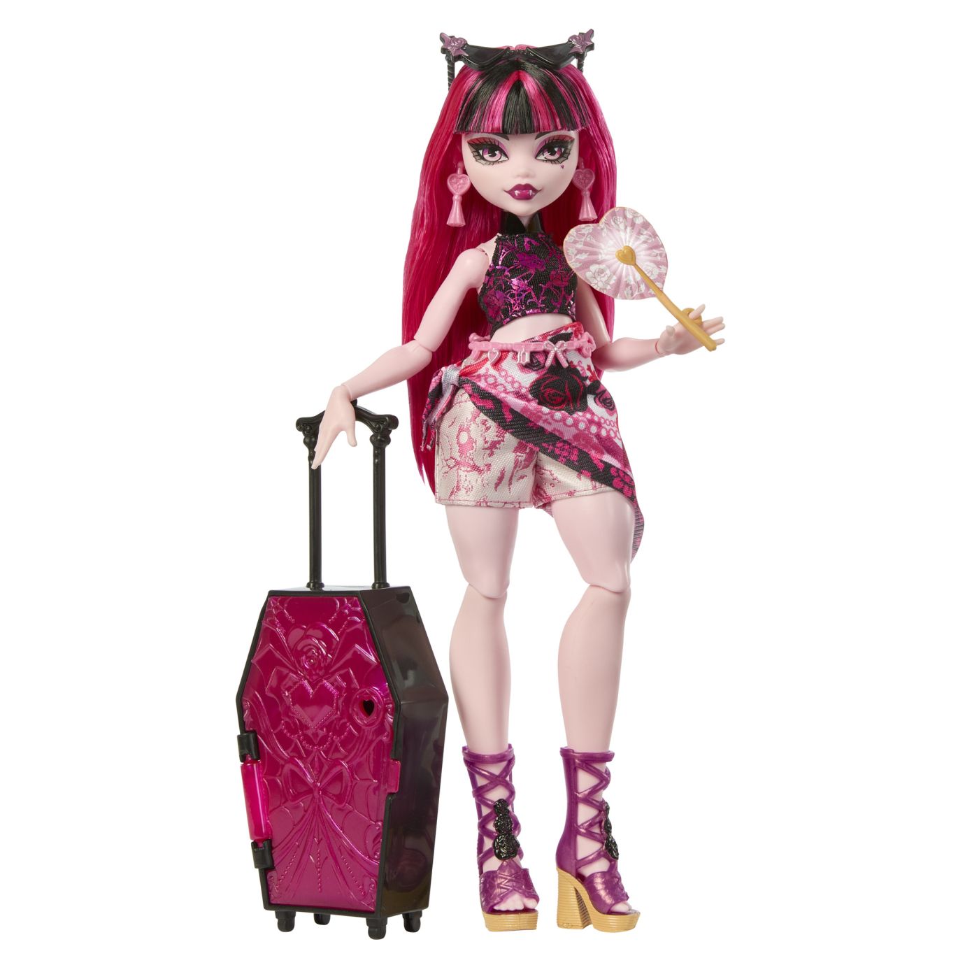 MONSTER HIGH SKULLTIMATE SECRETS PAPUSA DRACULAURA CU ACCESORII SuperHeroes ToysZone