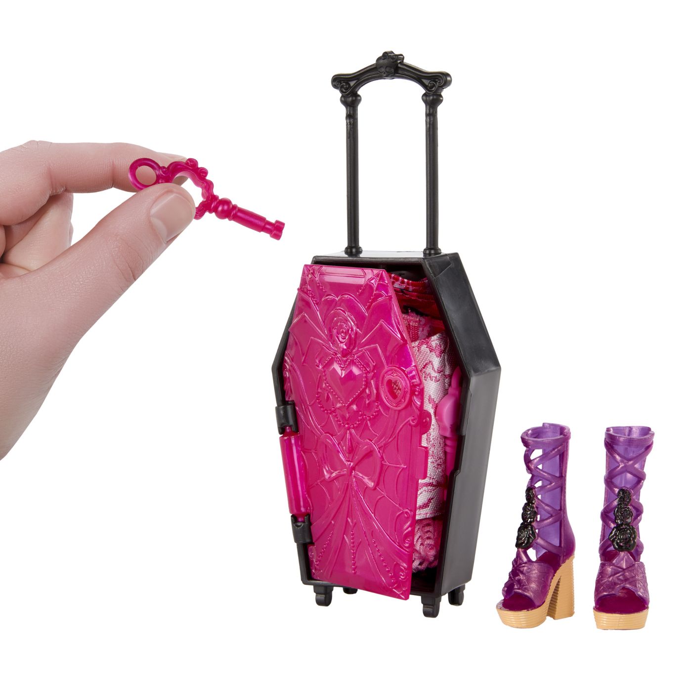 MONSTER HIGH SKULLTIMATE SECRETS PAPUSA DRACULAURA CU ACCESORII SuperHeroes ToysZone