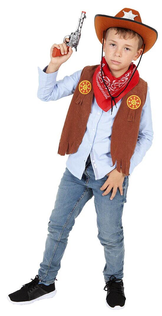 Set vesta & accesorii - Cowboy PlayLearn Toys