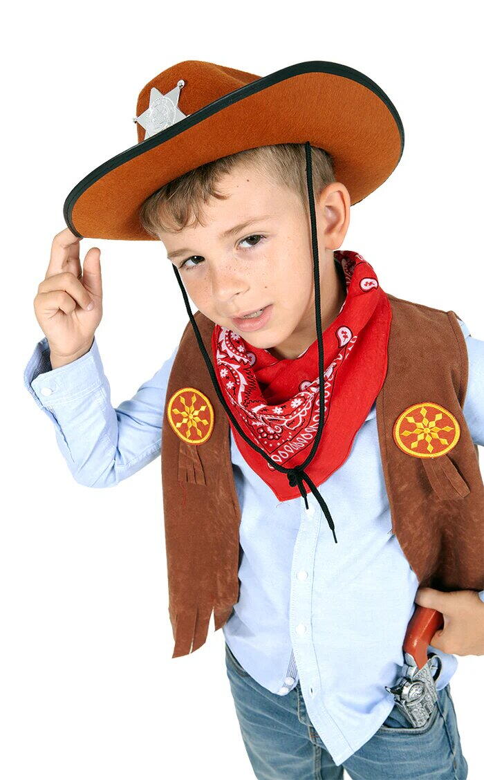 Set vesta & accesorii - Cowboy PlayLearn Toys