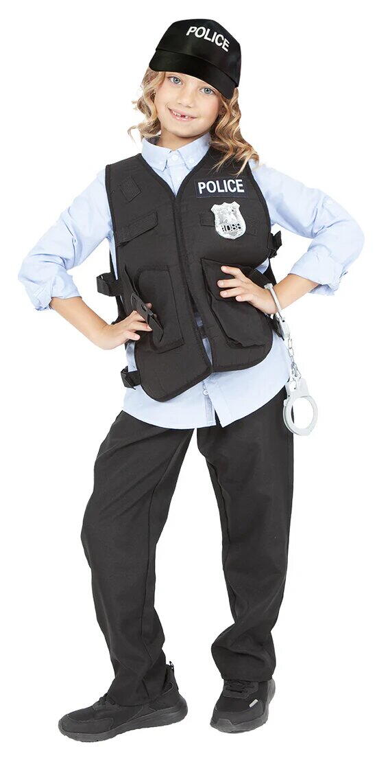 Set vesta & accesorii - Politist PlayLearn Toys