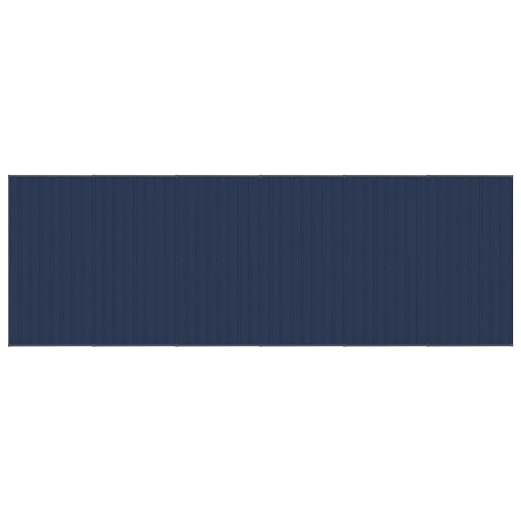 Padoc pentru câini de exterior cu acoperiș, 11,06 m², oțel GartenMobel Dekor