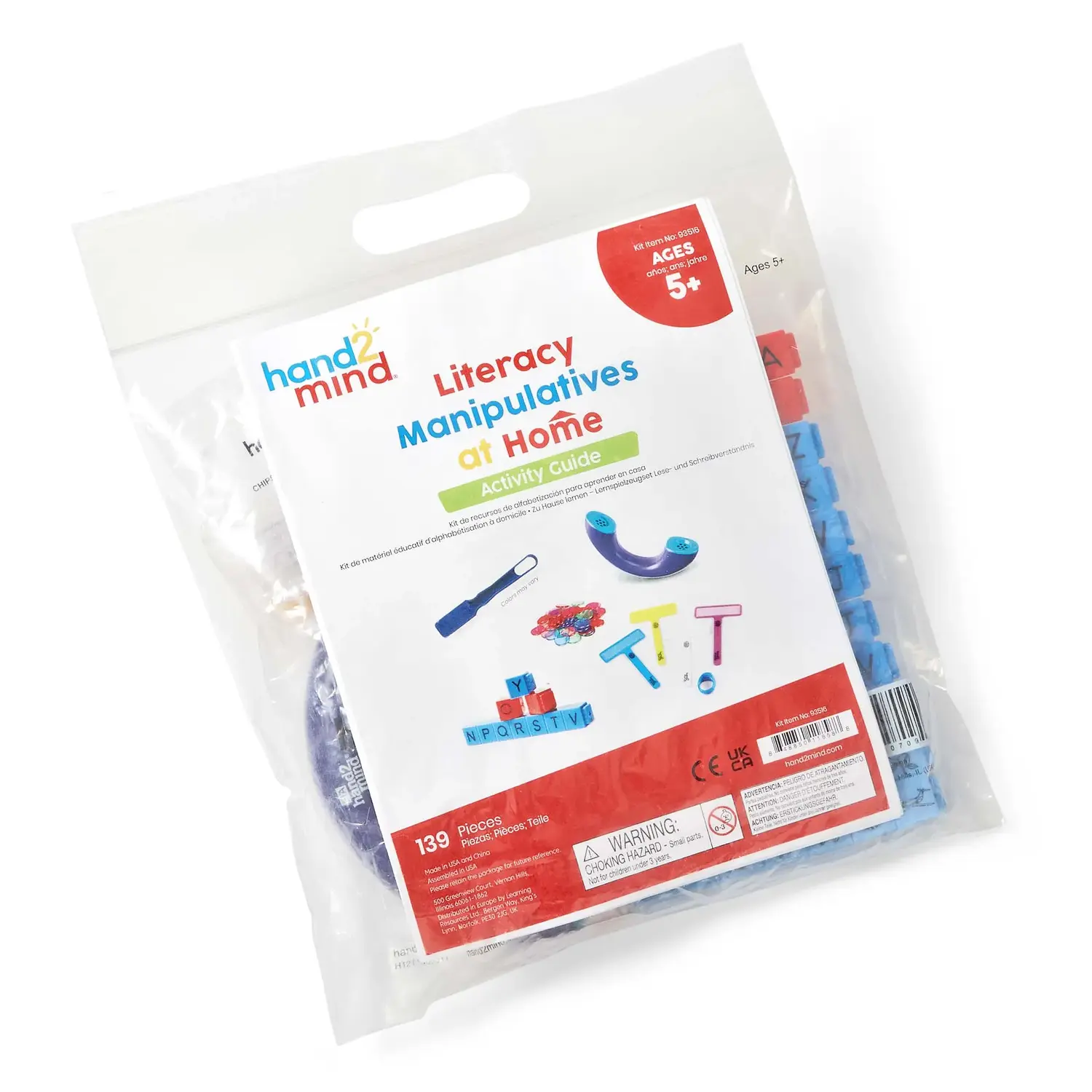 Kit de materiale tactile - Invat sa scriu & citesc (lb. engleza) PlayLearn Toys