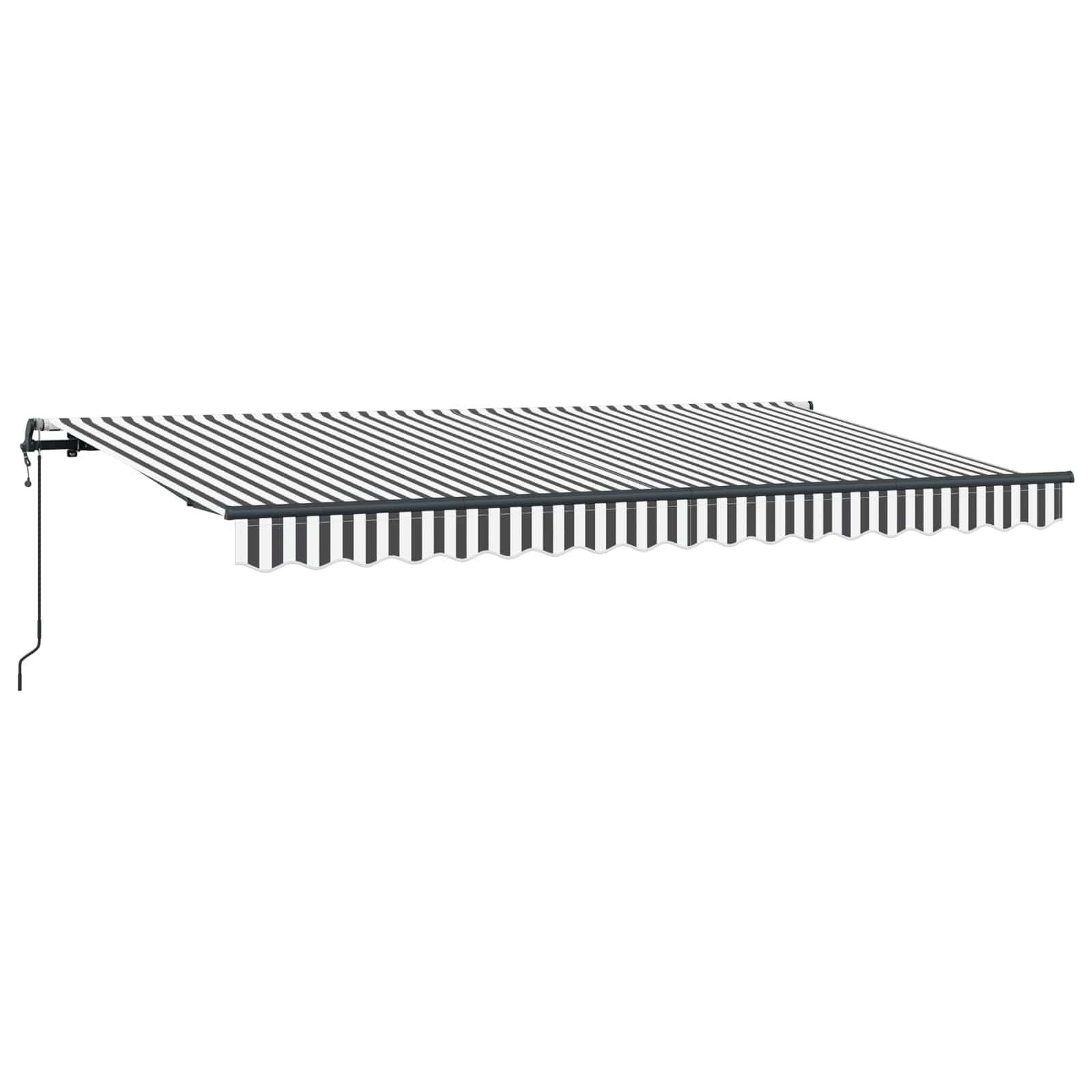 Cortina Retractabilă Antracit 400 x 200 cm țesătură GartenMobel Dekor