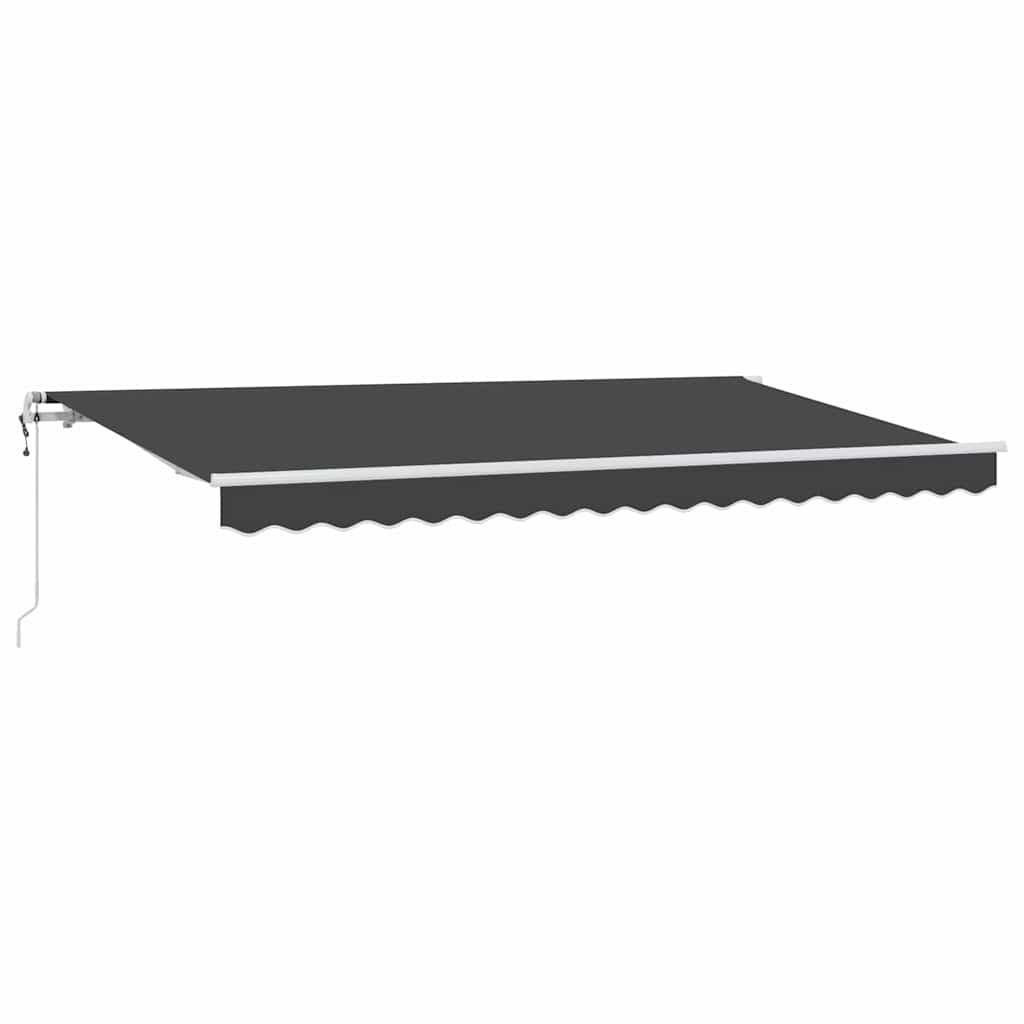 Cortina Retractabilă Antracit 400 x 200 cm țesătură GartenMobel Dekor