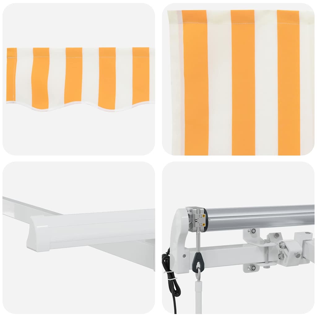 Cortina Retractabilă Galben 400 x 200 cm țesătură GartenMobel Dekor