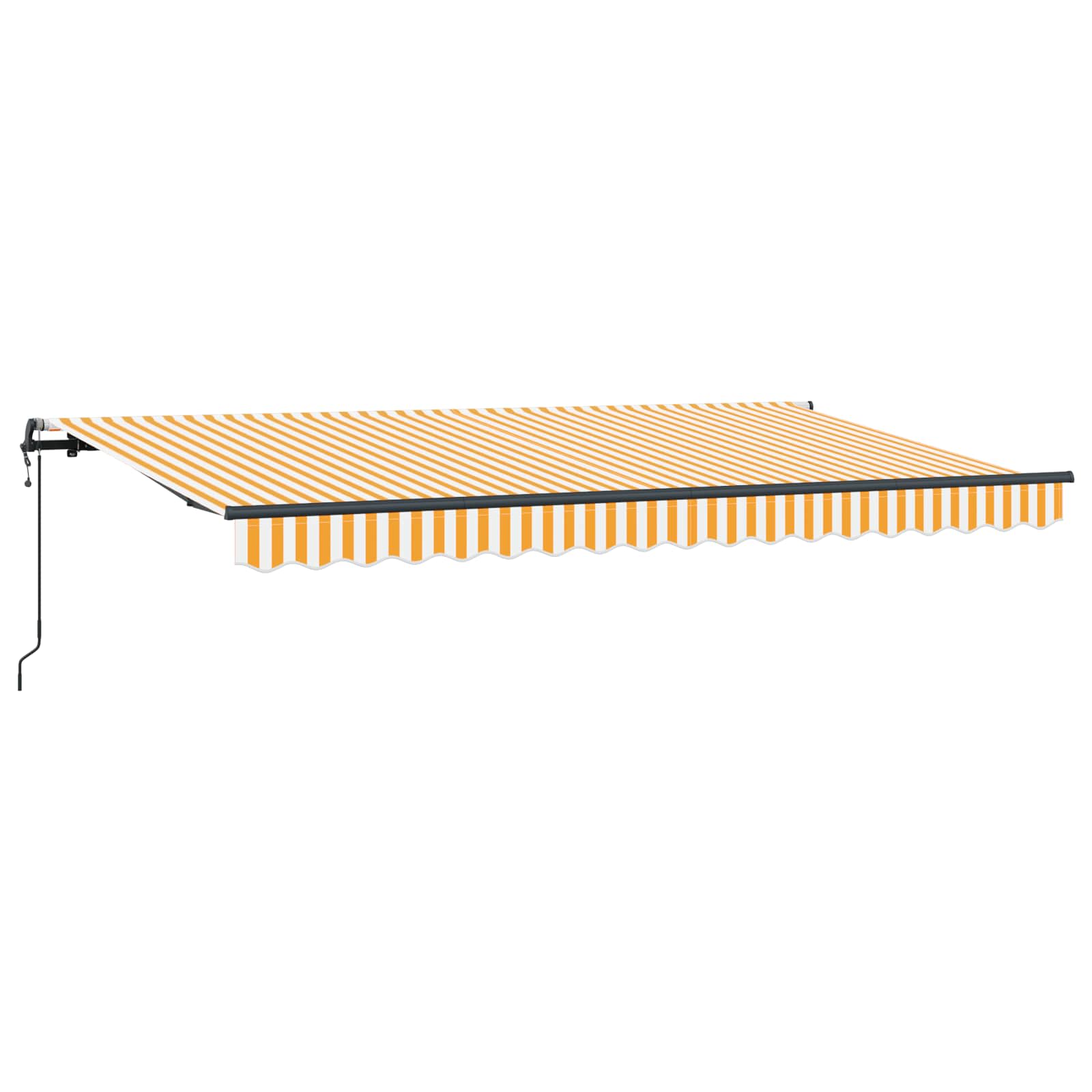 Cortina Retractabilă Galben 400 x 200 cm țesătură GartenMobel Dekor
