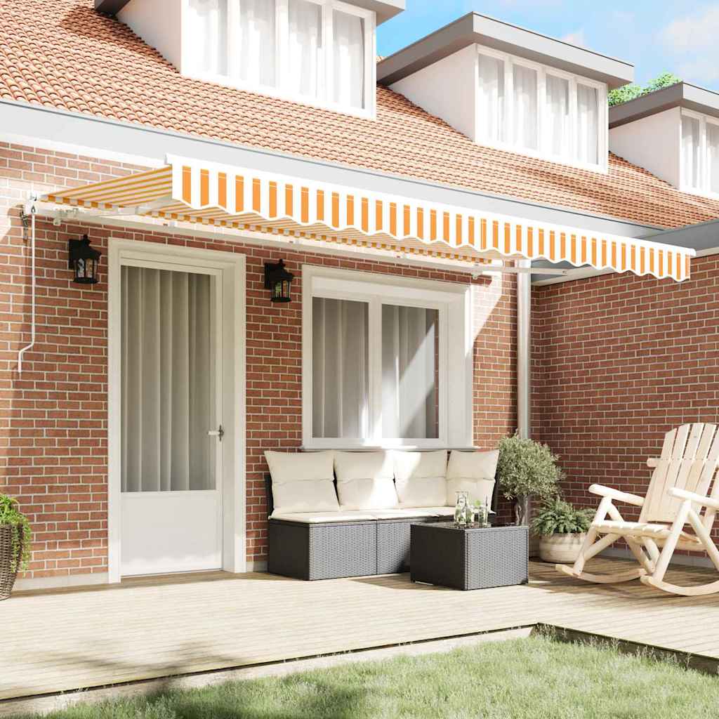 Cortina Retractabilă Galben 400 x 200 cm țesătură GartenMobel Dekor