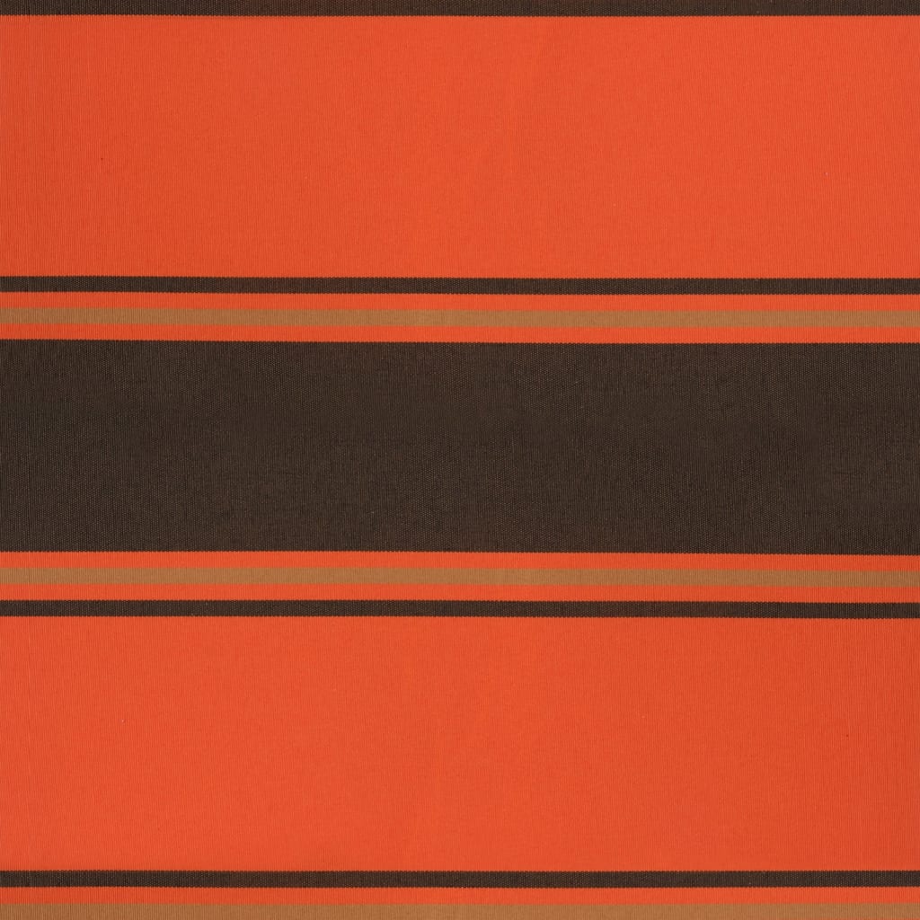 Copertină retractabilă automată, portocaliu și maro, 3x2,5 m GartenMobel Dekor