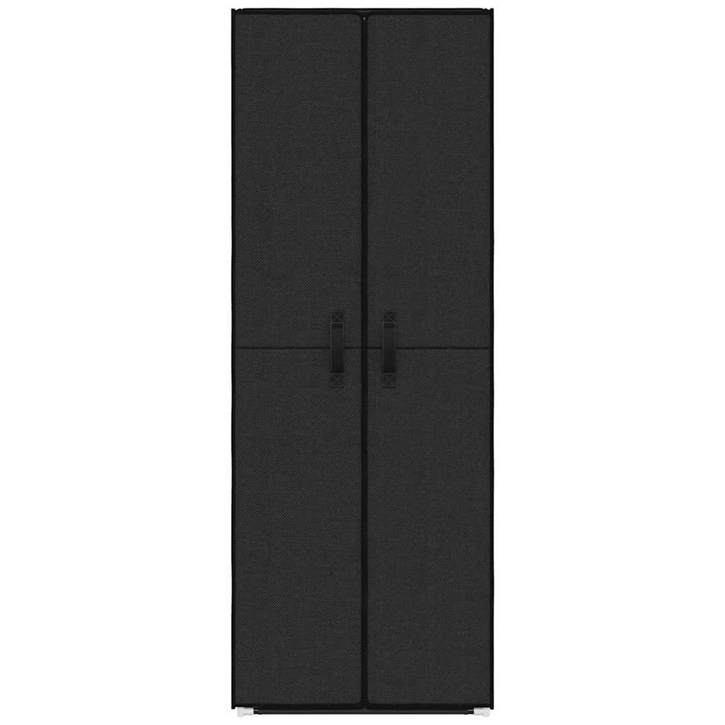 Pantofar, negru, 60 x 30 x 166 cm, material textil GartenMobel Dekor