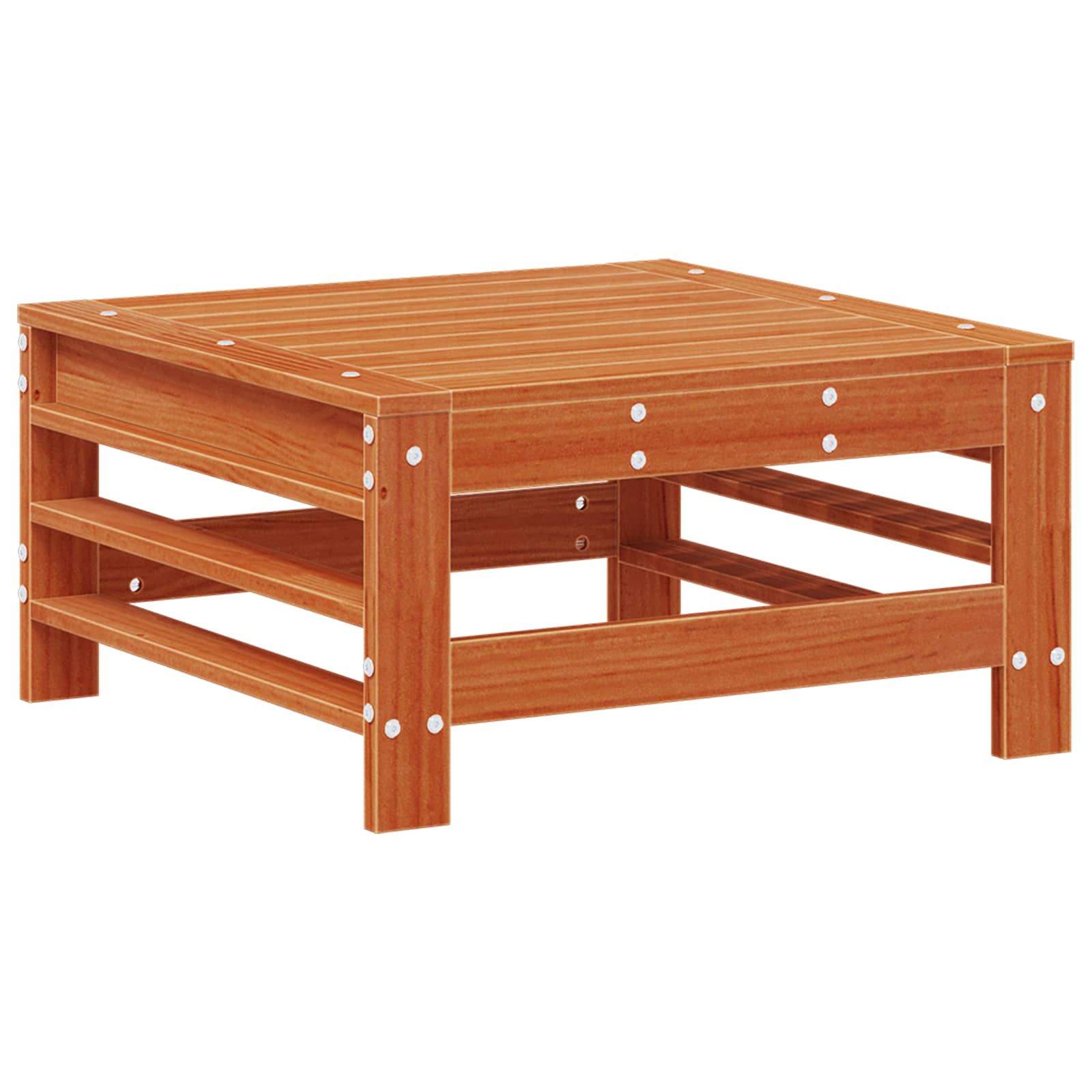 Set de lounge pentru grădină 7 pcs Maro Ceară Lemn masiv de pin GartenMobel Dekor