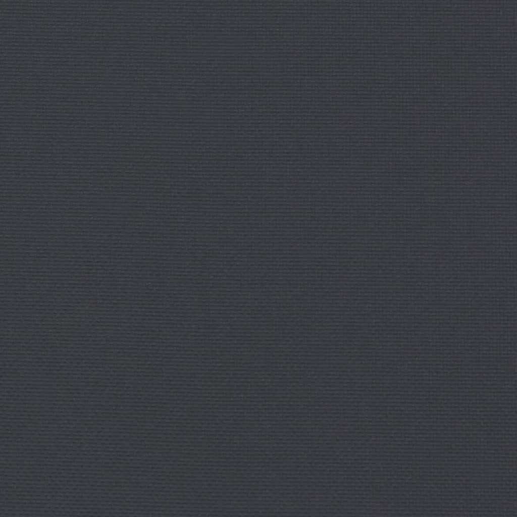 Pernă de paleți, negru, 50x40x12 cm, material textil GartenMobel Dekor