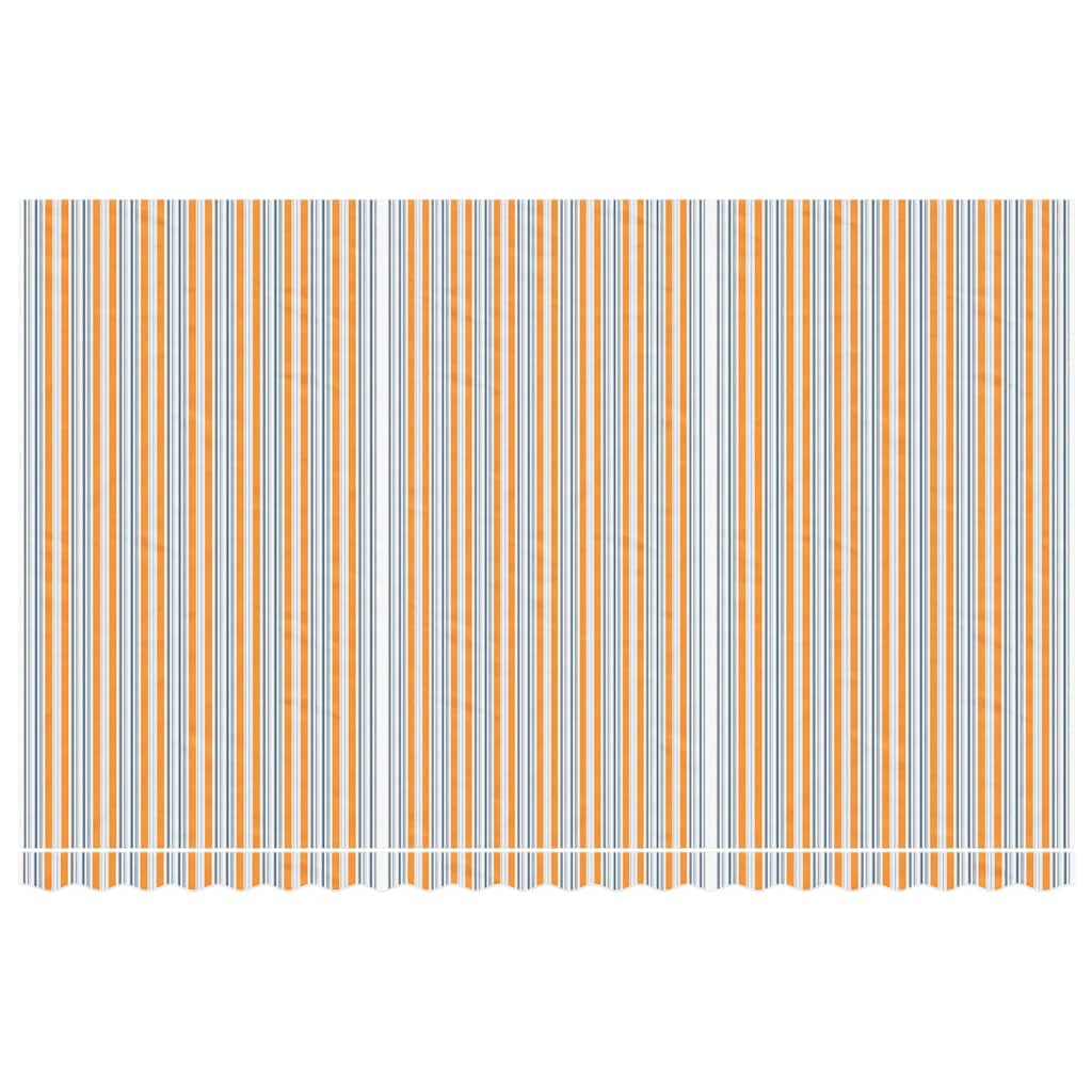 Pânză de rezervă copertină, dungi multicolore, 5x3 m GartenMobel Dekor