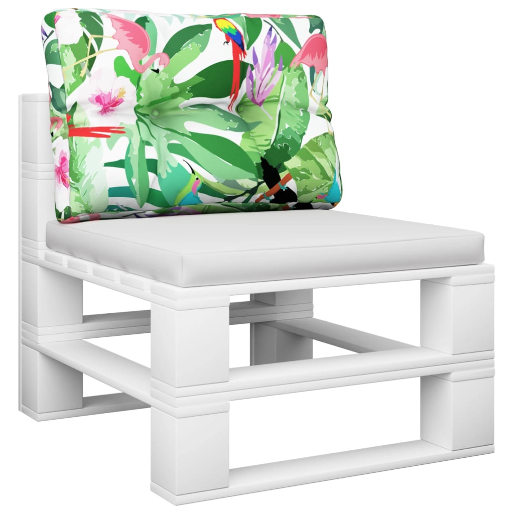 Pernă de paleți, multicolor, 60x40x12 cm, textil GartenMobel Dekor